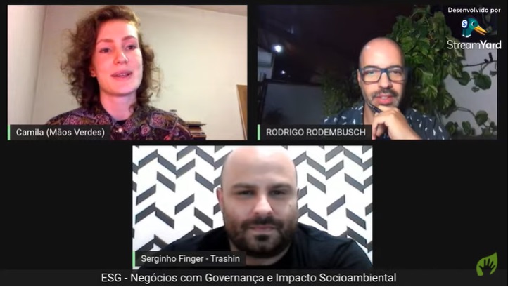 Mãos Verdes debate Governança e Impacto Socioambiental em live comemorativa